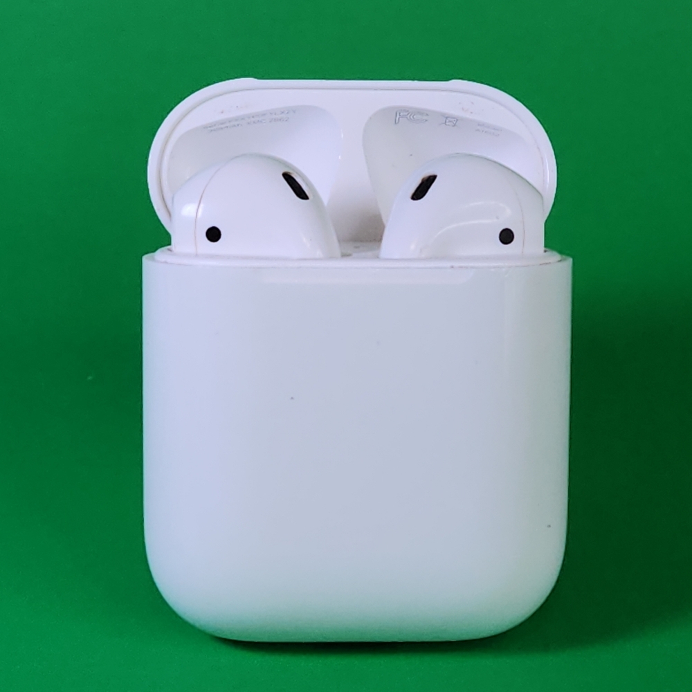 Airpods 2 Generation. Apple Headphones Wireless Bluetooth.